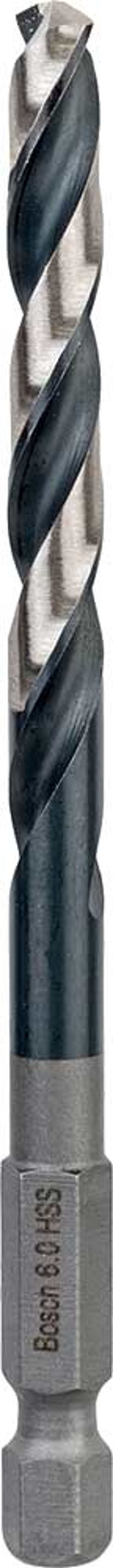 Tooled Up | Bosch Professional Bosch HSS Impact Drill Bit 6mm Pack of 1 Bosch Professional Bosch HSS Impact Drill Bit 6mm Pack of 1