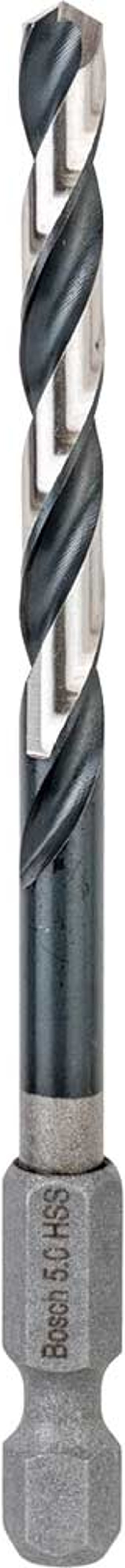 Tooled Up | Bosch Professional Bosch HSS Impact Drill Bit 5mm Pack of 1 Bosch Professional Bosch HSS Impact Drill Bit 5mm Pack of 1