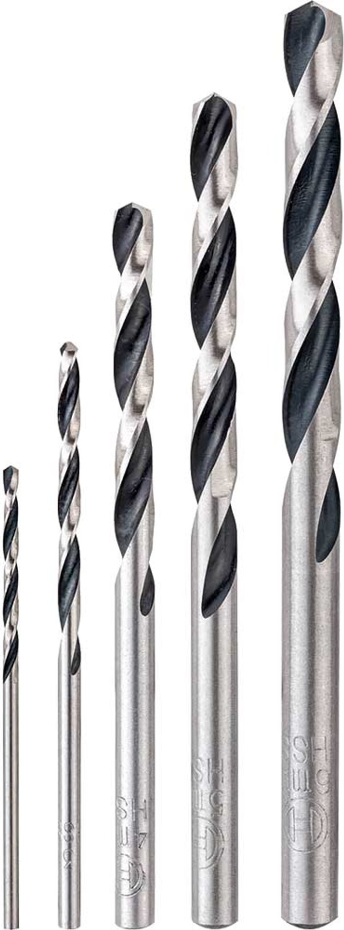 Tooled Up | Bosch Professional Bosch 5 Piece PointTeq HSS Drill Bit Set Bosch Professional Bosch 5 Piece PointTeq HSS Drill Bit Set