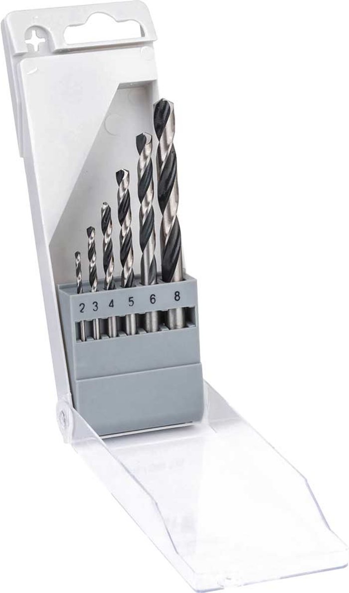 Tooled Up | Bosch Professional Bosch 6 Piece PointTeq HSS Drill Bit Set Bosch Professional Bosch 6 Piece PointTeq HSS Drill Bit Set