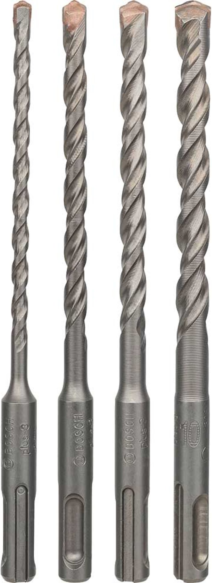 Tooled Up | Bosch Professional Bosch 4 Piece 3 Series SDS Plus Masonry Drill Bit Set Bosch Professional Bosch 4 Piece 3 Series SDS Plus Masonry Drill Bit Set