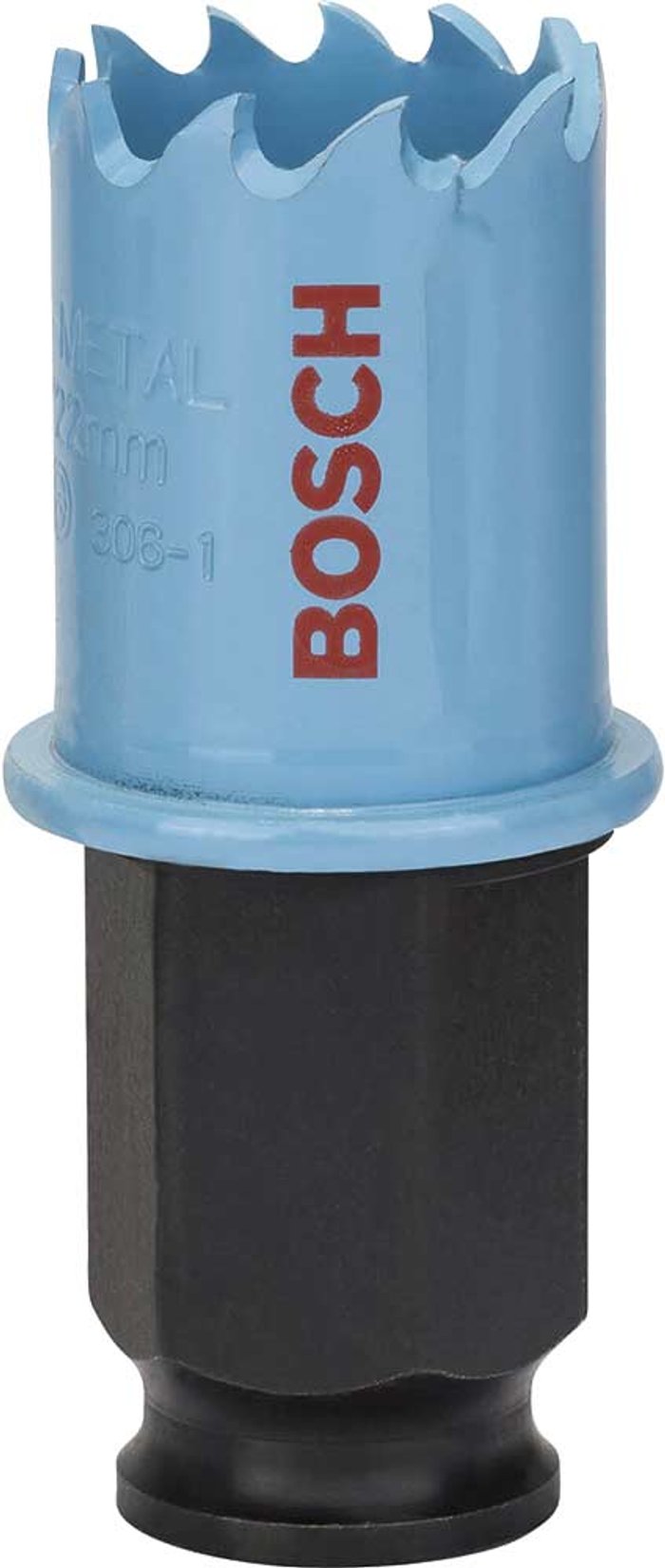 Tooled Up | Bosch Professional Bosch Sheet Metal Hole Saw 22mm Bosch Professional Bosch Sheet Metal Hole Saw 22mm