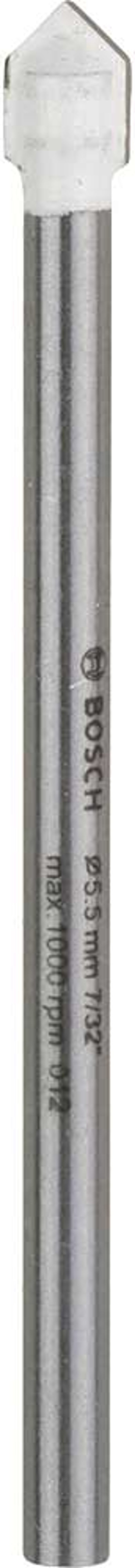 Tooled Up | Bosch Professional Bosch Ceramic Tile Drill Bit 5.5mm Bosch Professional Bosch Ceramic Tile Drill Bit 5.5mm