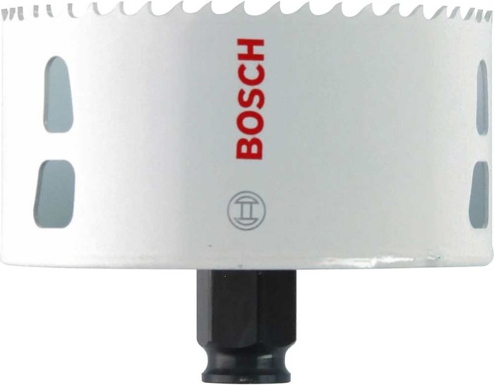 Tooled Up | Bosch Professional Bosch Progressor Wood and Metal Hole Saw 95mm Bosch Professional Bosch Progressor Wood and Metal Hole Saw 95mm