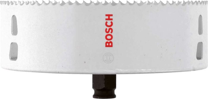 Tooled Up | Bosch Professional Bosch Progressor Wood and Metal Hole Saw 98mm Bosch Professional Bosch Progressor Wood and Metal Hole Saw 98mm