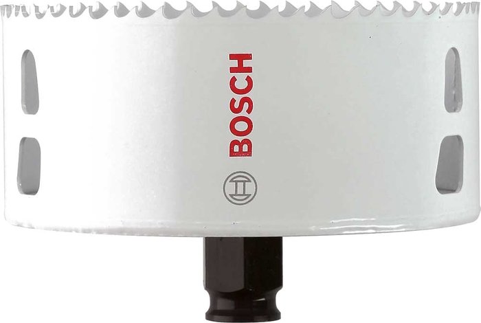 Tooled Up | Bosch Professional Bosch Progressor Wood and Metal Hole Saw 111mm Bosch Professional Bosch Progressor Wood and Metal Hole Saw 111mm