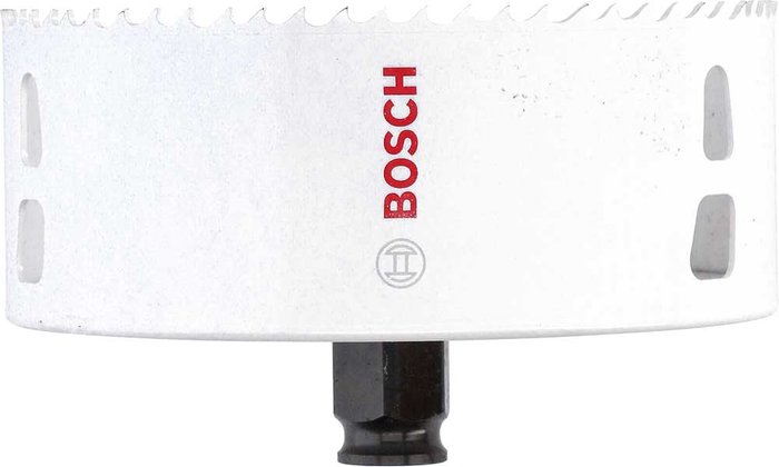 Tooled Up | Bosch Professional Bosch Progressor Wood and Metal Hole Saw 121mm Bosch Professional Bosch Progressor Wood and Metal Hole Saw 121mm
