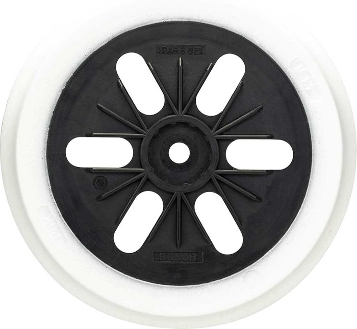 Tooled Up | Bosch Professional Bosch Soft Sander Backing Pad for GEX 150 150mm Bosch Professional Bosch Soft Sander Backing Pad for GEX 150 150mm