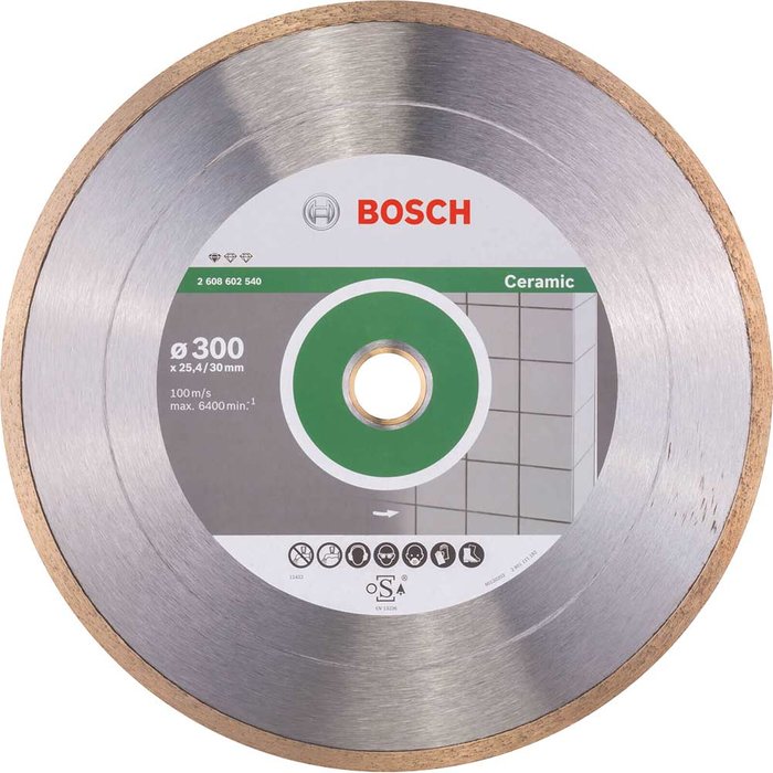Tooled Up | Bosch Professional Bosch Professional Ceramic Diamond Cutting Disc 300mm Bosch Professional Bosch Professional Ceramic Diamond Cutting Disc 300mm