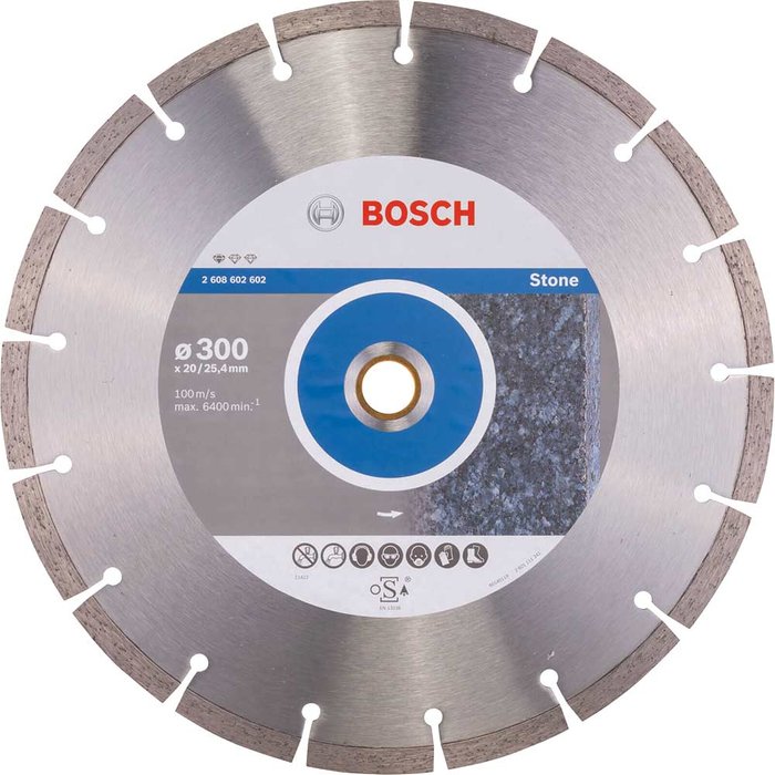Tooled Up | Bosch Professional Bosch Standard Diamond Disc for Stone 300mm Bosch Professional Bosch Standard Diamond Disc for Stone 300mm
