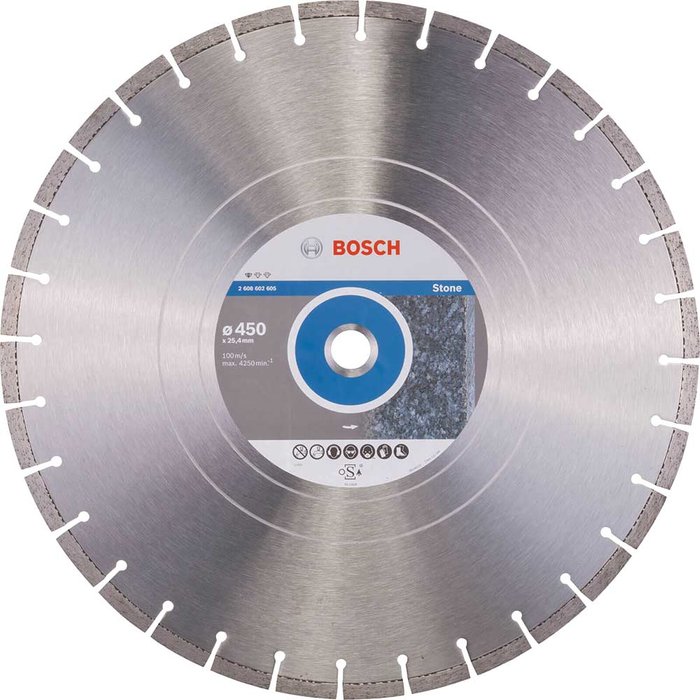 Tooled Up | Bosch Professional Bosch Standard Diamond Disc for Stone 450mm Bosch Professional Bosch Standard Diamond Disc for Stone 450mm
