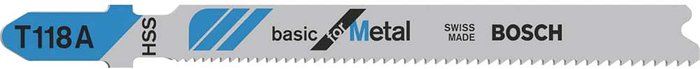 Tooled Up | Bosch Bosch T118A Metal Blades 5 Pack 2608631013 Bosch Bosch T118A Metal Blades 5 Pack 2608631013