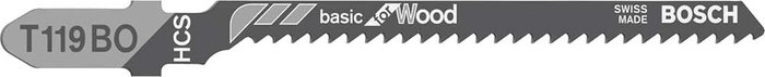 Tooled Up | Bosch Professional Bosch T119 BO Wood Cutting Jigsaw Blades Pack of 5 Bosch Professional Bosch T119 BO Wood Cutting Jigsaw Blades Pack of 5