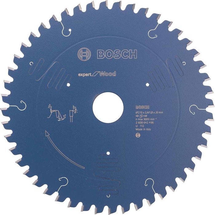 Tooled Up | Bosch Professional Bosch Expert CSB for Wood Circular Saw Blade 210mm 48T 30mm Bosch Professional Bosch Expert CSB for Wood Circular Saw Blade 210mm 48T 30mm
