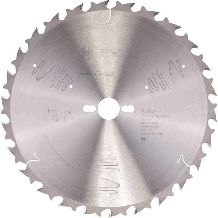 Tooled Up | Bosch Professional Bosch Expert CSB for Wood Circular Saw Blade 350mm 26T 30mm Bosch Professional Bosch Expert CSB for Wood Circular Saw Blade 350mm 26T 30mm