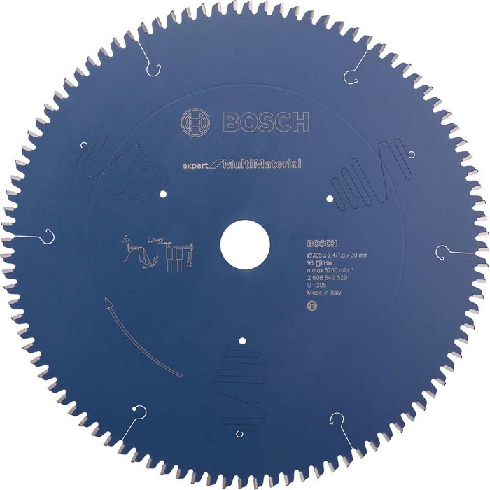 Tooled Up | Bosch Professional Bosch Expert Multi Material Cutting Saw Blade 305mm 96T 30mm Bosch Professional Bosch Expert Multi Material Cutting Saw Blade 305mm 96T 30mm