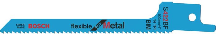 Tooled Up | Bosch Professional Bosch S422BF Reciprocating Sabre Saw Blades Pack of 5 Bosch Professional Bosch S422BF Reciprocating Sabre Saw Blades Pack of 5