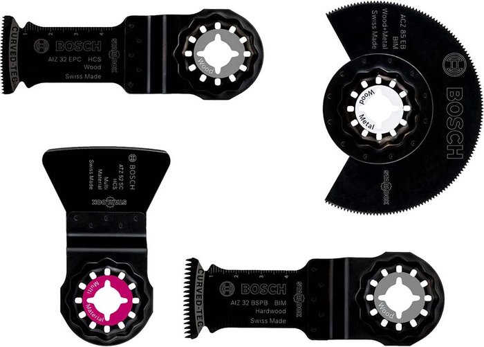 Tooled Up | Bosch Professional Bosch 4 Piece Flooring Oscillating Multi Tool Blade Set Bosch Professional Bosch 4 Piece Flooring Oscillating Multi Tool Blade Set