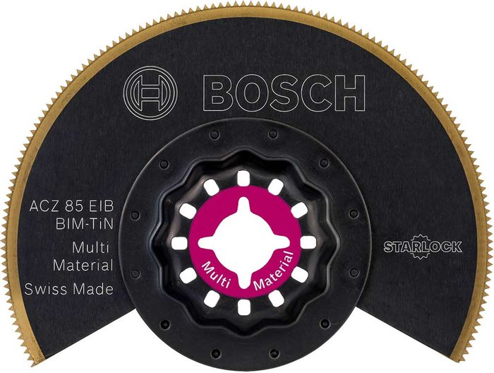 Tooled Up | Bosch Professional Bosch ACZ 85 EIB Multi Material Oscillating Multi Tool Segment Saw Blade 85mm Pack of 1 Bosch Professional Bosch ACZ 85 EIB Multi Material Oscillating Multi Tool Segment Saw Blade 85mm Pack of 1