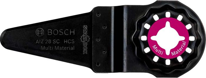 Tooled Up | Bosch Professional Bosch AIZ 28 SC Universal Soft Material Oscillating Multi Tool Joint Cutter 28mm Pack of 1 Bosch Professional Bosch AIZ 28 SC Universal Soft Material Oscillating Multi Tool Joint Cutter 28mm Pack of 1