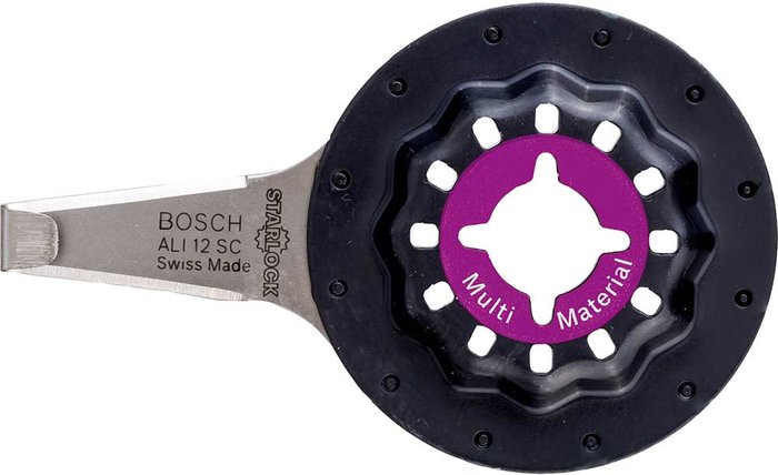 Tooled Up | Bosch Professional Bosch ALI 12 SC Universal Starlock Oscillating Multi Tool Sealant Remover 4mm Pack of 1 Bosch Professional Bosch ALI 12 SC Universal Starlock Oscillating Multi Tool Sealant Remover 4mm Pack of 1
