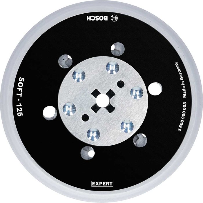 Tooled Up | Bosch Professional Bosch Expert Multihole Soft Backing Pads Universal 125mm 125mm Bosch Professional Bosch Expert Multihole Soft Backing Pads Universal 125mm 125mm