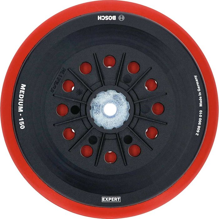 Tooled Up | Bosch Professional Bosch Expert Multihole Medium Backing Pads For Bosch 150mm 150mm Bosch Professional Bosch Expert Multihole Medium Backing Pads For Bosch 150mm 150mm