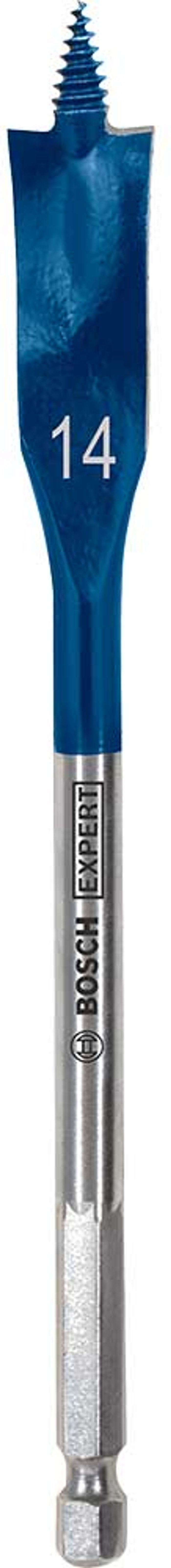 Tooled Up | Bosch Professional Bosch Expert Self Cut Speed Hex Shank Flat Drill Bit 14mm 152mm Bosch Professional Bosch Expert Self Cut Speed Hex Shank Flat Drill Bit 14mm 152mm