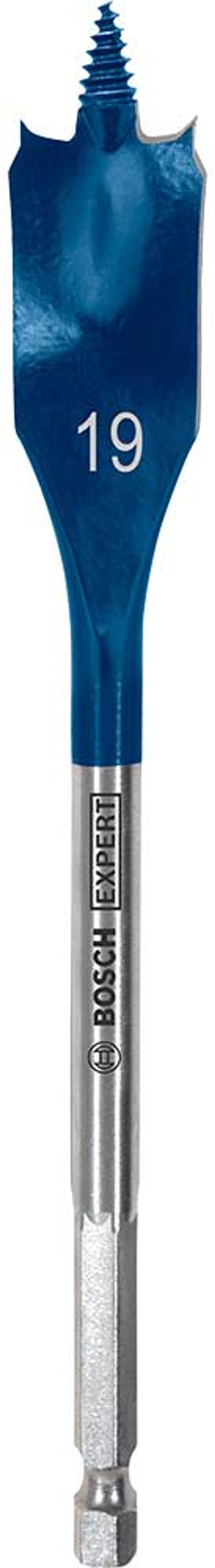 Tooled Up | Bosch Professional Bosch Expert Self Cut Speed Hex Shank Flat Drill Bit 19mm 152mm Bosch Professional Bosch Expert Self Cut Speed Hex Shank Flat Drill Bit 19mm 152mm