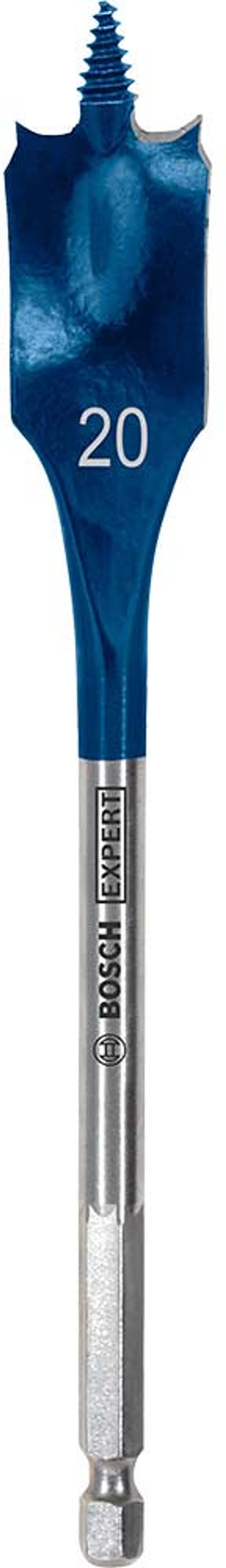 Tooled Up | Bosch Professional Bosch Expert Self Cut Speed Hex Shank Flat Drill Bit 20mm 152mm Bosch Professional Bosch Expert Self Cut Speed Hex Shank Flat Drill Bit 20mm 152mm