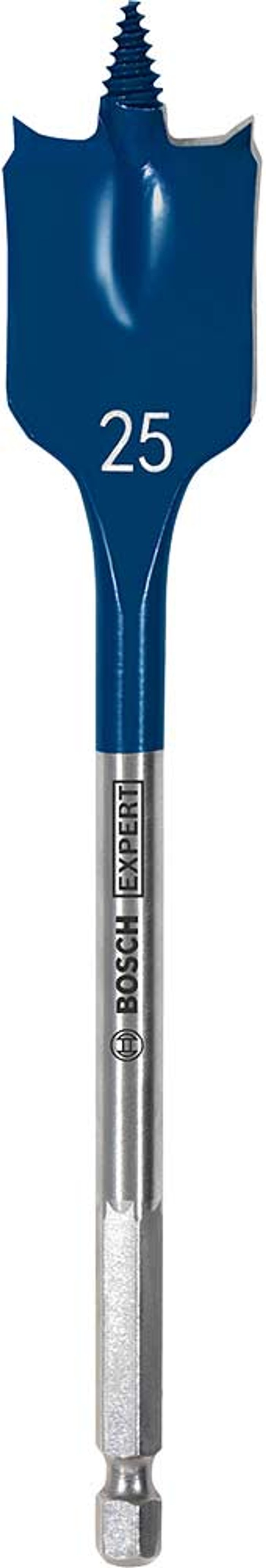 Tooled Up | Bosch Professional Bosch Expert Self Cut Speed Hex Shank Flat Drill Bit 25mm 152mm Bosch Professional Bosch Expert Self Cut Speed Hex Shank Flat Drill Bit 25mm 152mm