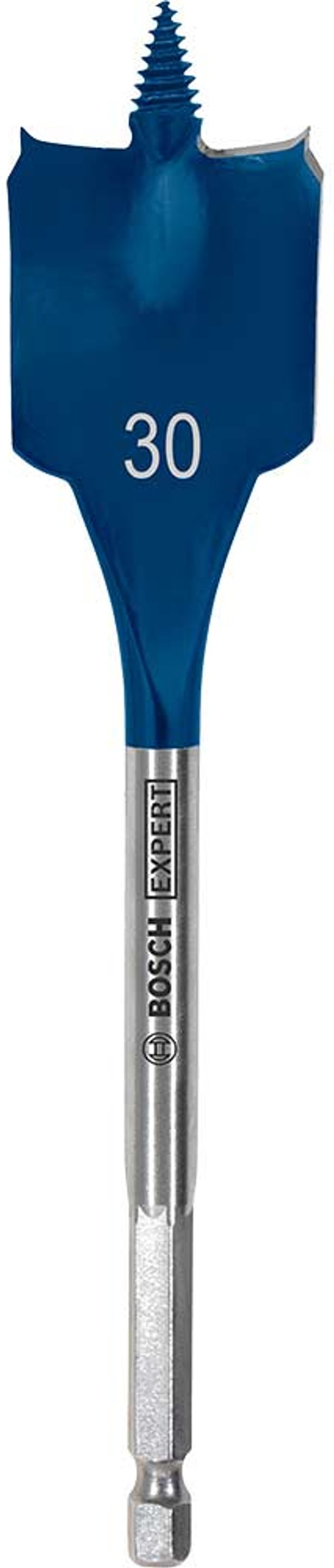 Tooled Up | Bosch Professional Bosch Expert Self Cut Speed Hex Shank Flat Drill Bit 30mm 152mm Bosch Professional Bosch Expert Self Cut Speed Hex Shank Flat Drill Bit 30mm 152mm