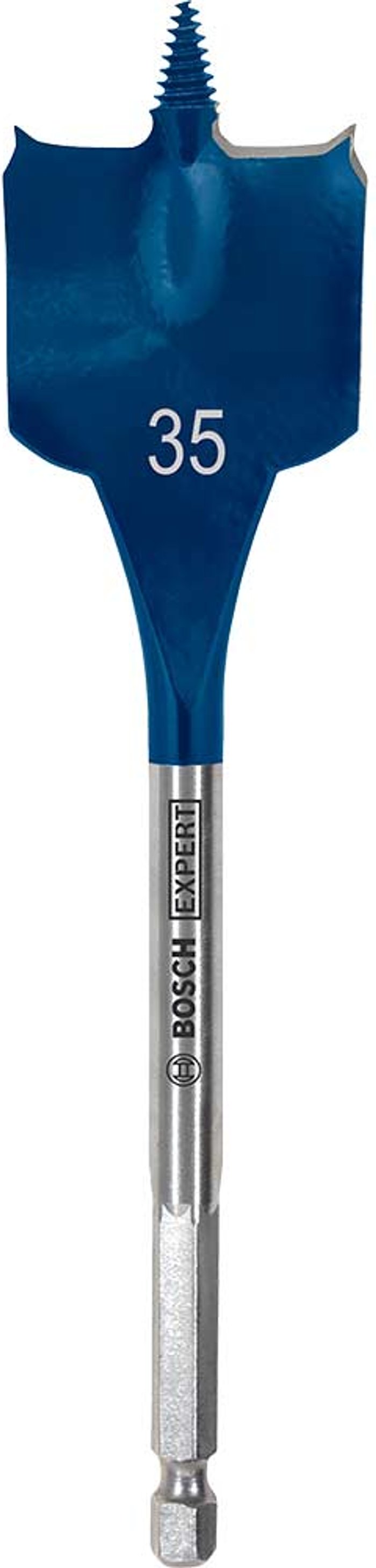 Tooled Up | Bosch Professional Bosch Expert Self Cut Speed Hex Shank Flat Drill Bit 35mm 152mm Bosch Professional Bosch Expert Self Cut Speed Hex Shank Flat Drill Bit 35mm 152mm