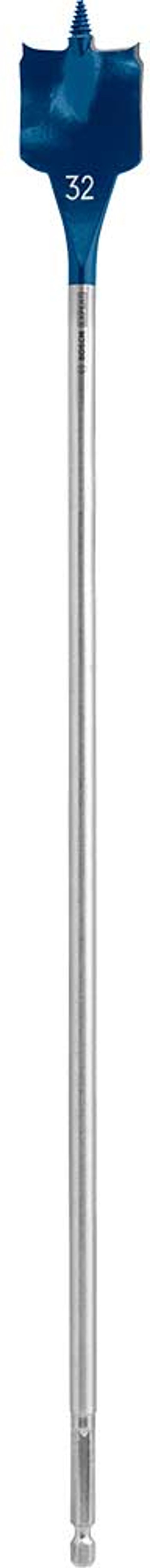 Tooled Up | Bosch Professional Bosch Expert Self Cut Speed Hex Shank Flat Drill Bit 32mm 400mm Bosch Professional Bosch Expert Self Cut Speed Hex Shank Flat Drill Bit 32mm 400mm