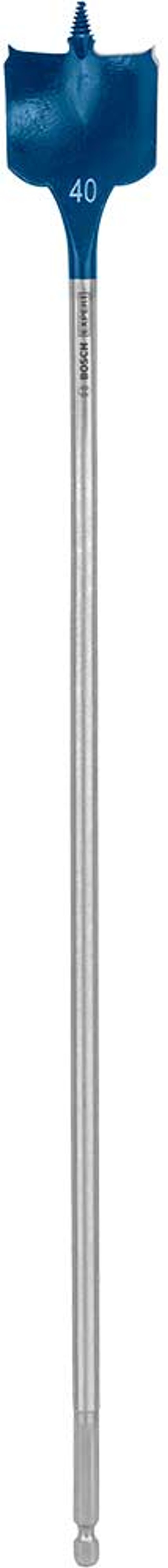 Tooled Up | Bosch Professional Bosch Expert Self Cut Speed Hex Shank Flat Drill Bit 40mm 400mm Bosch Professional Bosch Expert Self Cut Speed Hex Shank Flat Drill Bit 40mm 400mm