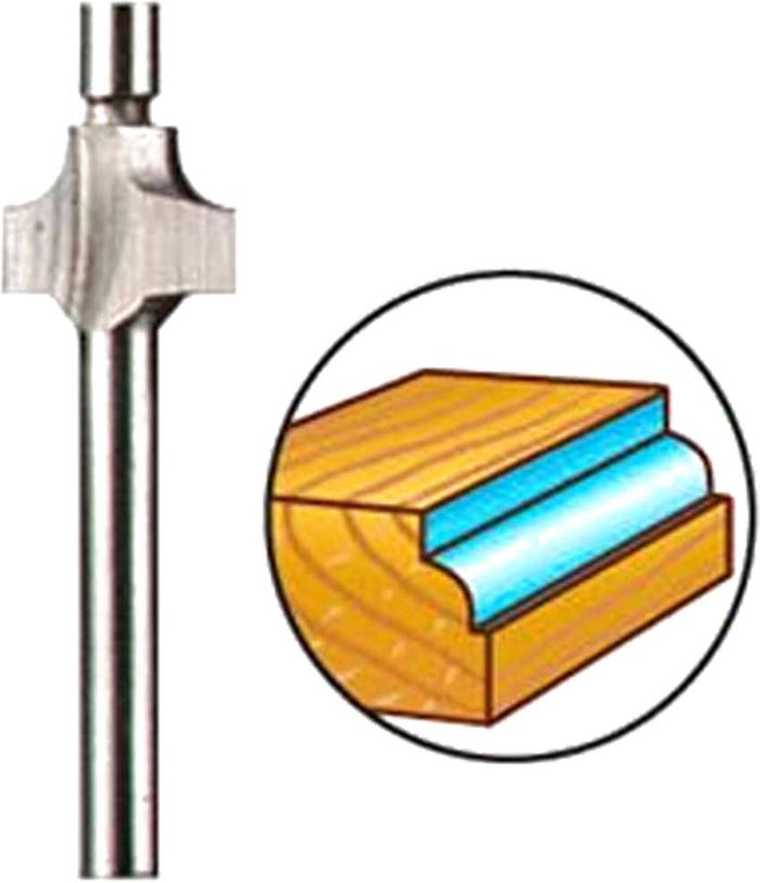 Tooled Up | Dremel Dremel 612 Piloted Beading Router Bit 2.8mm Pack of 1 Dremel Dremel 612 Piloted Beading Router Bit 2.8mm Pack of 1