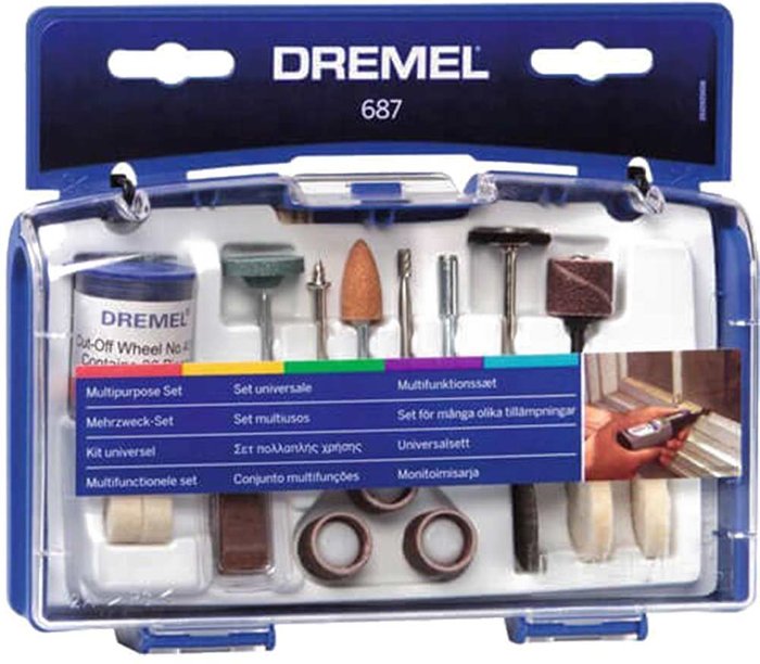Tooled Up | Dremel Dremel - 26150687JA 687 General Purpose Kit Dremel Dremel - 26150687JA 687 General Purpose Kit