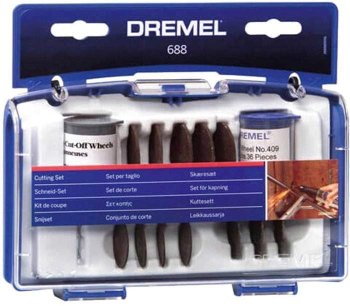 Tooled Up | Dremel Dremel 69 Piece Mini Cutting Accessory Set Dremel Dremel 69 Piece Mini Cutting Accessory Set
