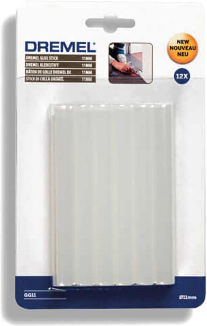 Tooled Up | Dremel Dremel Multi Purpose Glue Sticks 11mm 100mm Pack of 12 Dremel Dremel Multi Purpose Glue Sticks 11mm 100mm Pack of 12