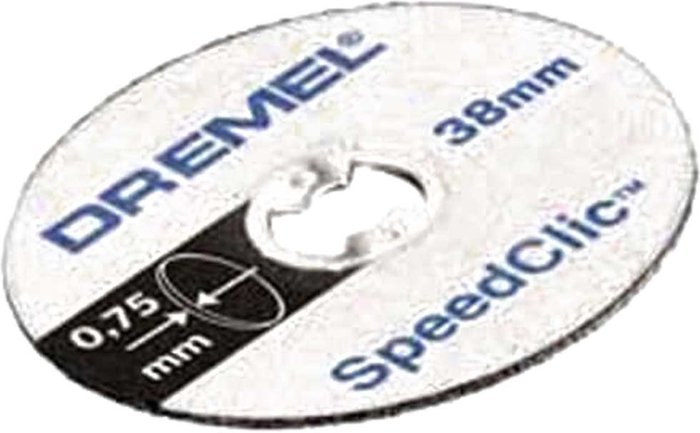Tooled Up | Dremel Dremel SC409 EZ SpeedClic Thin Cutting Wheels 38mm Pack of 5 Dremel Dremel SC409 EZ SpeedClic Thin Cutting Wheels 38mm Pack of 5