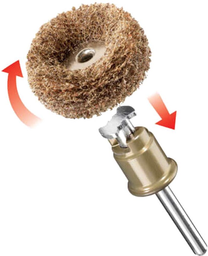 Tooled Up | Dremel Dremel - Multi Tool Accessories SC511 S511 SpeedClic Abrasive Buff Course Medium Dremel Dremel - Multi Tool Accessories SC511 S511 SpeedClic Abrasive Buff Course Medium