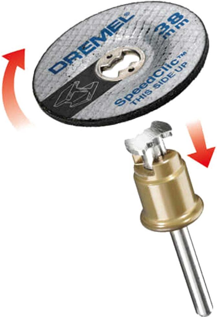 Tooled Up | Dremel Dremel SC541 EZ SpeedClic Grinding Wheel 38mm Pack of 1 Dremel Dremel SC541 EZ SpeedClic Grinding Wheel 38mm Pack of 1