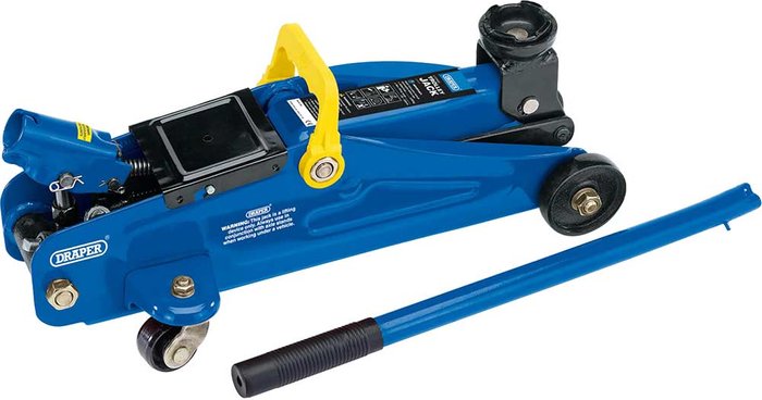Tooled Up | Draper Draper Trolley Jack (2 tonne) Draper Draper Trolley Jack (2 tonne)