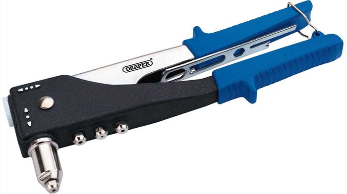 Tooled Up | Draper Draper 2 Way Hand Riveter Kit Draper Draper 2 Way Hand Riveter Kit