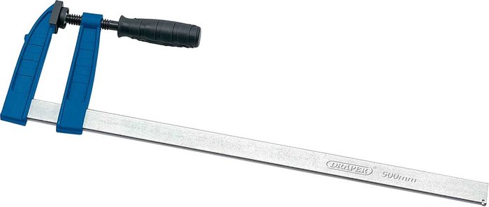 Tooled Up | Draper Draper Quick Action F Clamp 500mm Draper Draper Quick Action F Clamp 500mm