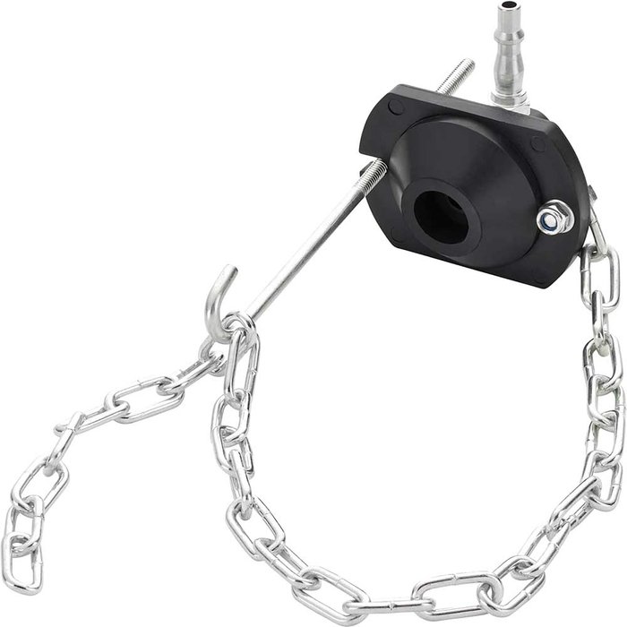 Tooled Up | Draper Draper Universal Brake Cap Adaptor - Silver and Black Draper Draper Universal Brake Cap Adaptor - Silver and Black