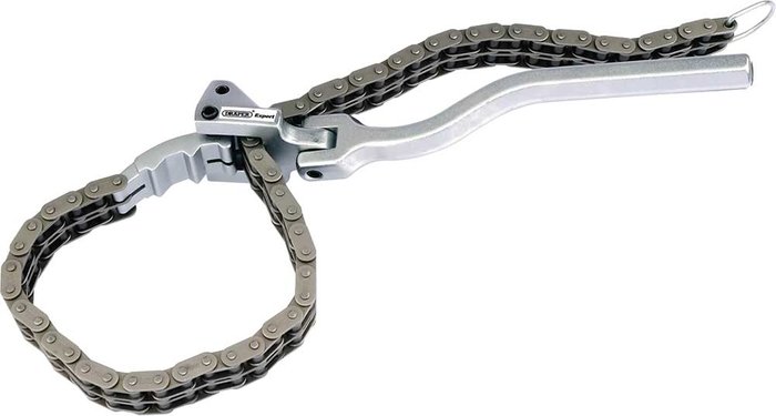 Tooled Up | Draper Draper Expert Oil Filter Chain Wrench 160mm Draper Draper Expert Oil Filter Chain Wrench 160mm