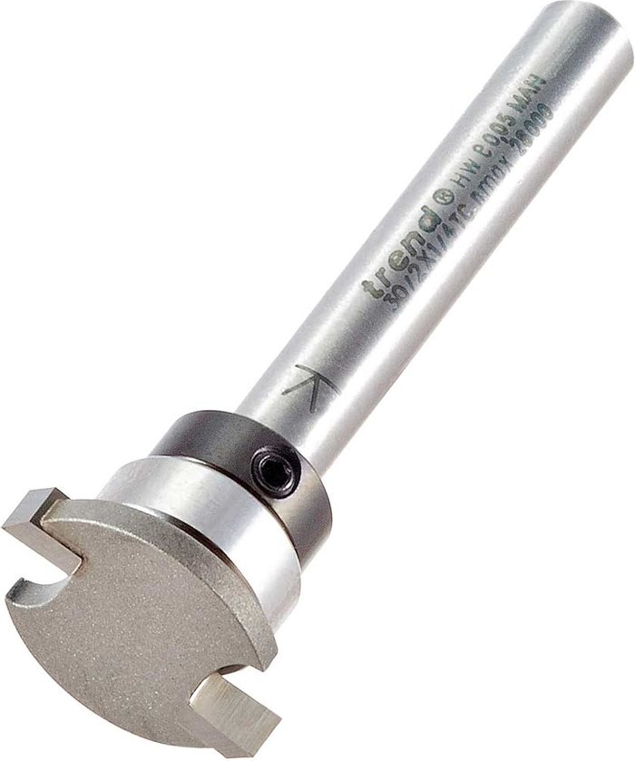 Tooled Up | Trend Trend Undercut Router Cutter 19.1mm 3.2mm 1/4 Trend Trend Undercut Router Cutter 19.1mm 3.2mm 1/4