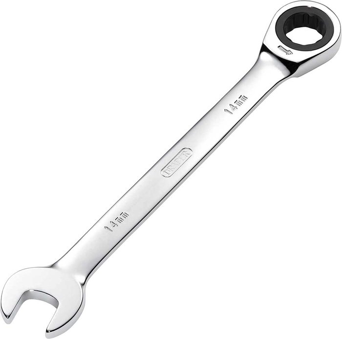 Tooled Up | Draper Draper Hi Torq Ratchet Combination Spanner 14mm Draper Draper Hi Torq Ratchet Combination Spanner 14mm