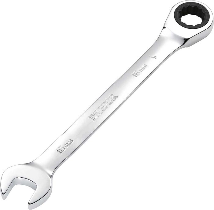 Tooled Up | Draper Draper Hi Torq Ratchet Combination Spanner 16mm Draper Draper Hi Torq Ratchet Combination Spanner 16mm